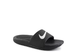 Nike Boys Kawa Slide Sandal - Black