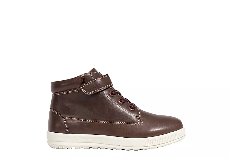 Deer Stags Boys Niles Lace-up Boot - Dark Brown 4 Deer Stags Boys Niles Lace-up Boot - Dark Brown - Image 2