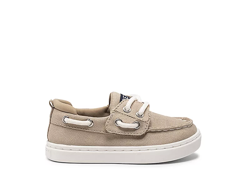 Sperry Boys Infant Sea Ketch Jr Washable Boat Shoe - Khaki 4 Sperry Boys Infant Sea Ketch Jr Washable Boat Shoe - Khaki - Image 2