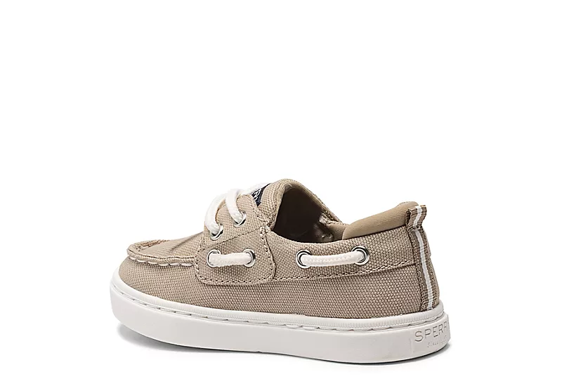 Sperry Boys Infant Sea Ketch Jr Washable Boat Shoe - Khaki 5 Sperry Boys Infant Sea Ketch Jr Washable Boat Shoe - Khaki - Image 3