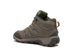 Merrell Boys Oakcreek Mid Hiking Shoe - Brown -Teenager Shoes Shop US 01 701223 02
