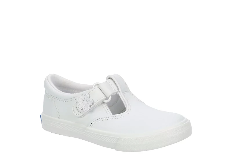 Keds Girls Infant Daphne Slip On Sneaker - White 3 Keds Girls Infant Daphne Slip On Sneaker - White