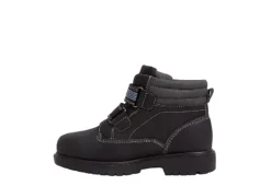 Deer Stags Boys Blaze Boot - Black -Teenager Shoes Shop US 01 702269 03