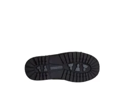 Deer Stags Boys Blaze Boot - Black -Teenager Shoes Shop US 01 702269 06