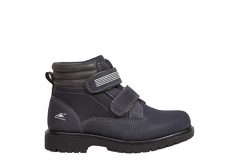 Deer Stags Boys Blaze Boot - Navy 4 Deer Stags Boys Blaze Boot - Navy - Image 2