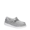 Heydude Boys Wally Youth Slip On Sneaker - Grey -Teenager Shoes Shop US 01 702296 00