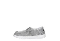 Heydude Boys Wally Youth Slip On Sneaker - Grey -Teenager Shoes Shop US 01 702296 03