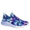 Skechers Girls Ultra Flex 2.0 Iris Color Slip On Sneaker - Navy -Teenager Shoes Shop US 01 702362 00