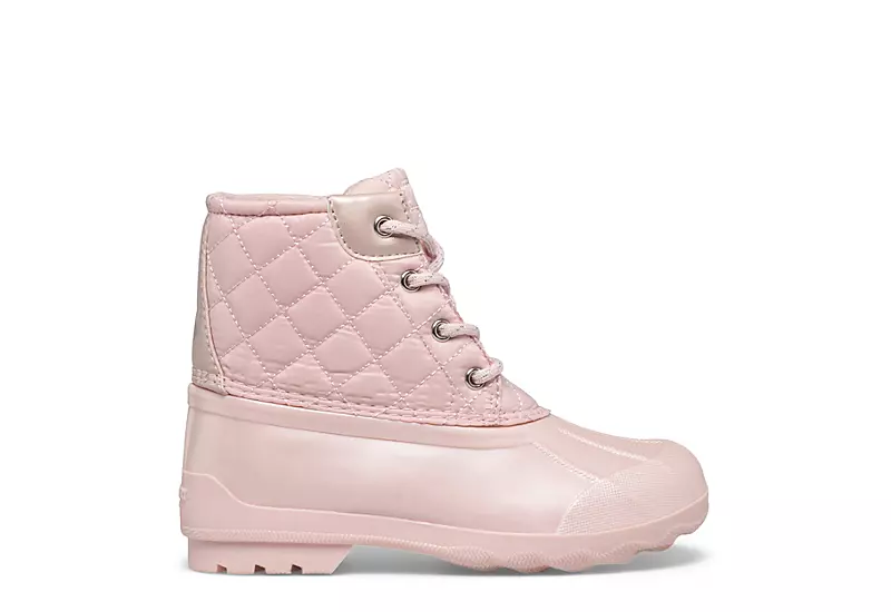 Sperry Girls Port Boot Rain Boot - Blush 4 Sperry Girls Port Boot Rain Boot - Blush - Image 2