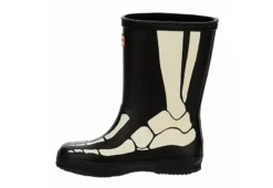 Hunter Boots Llc Boys Infant First Classic Skeleton Print Rain Boot - Black -Teenager Shoes Shop US 01 702388 03
