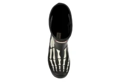 Hunter Boots Llc Boys Infant First Classic Skeleton Print Rain Boot - Black -Teenager Shoes Shop US 01 702388 05