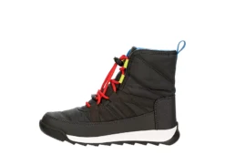 Sorel Boys Whitney Ii Short Lace Wp Snow Boot - Black -Teenager Shoes Shop US 01 702401 03