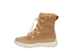 Sorel Girls Explorer Cozy Wp Snow Boot - Blush -Teenager Shoes Shop US 01 702402 03