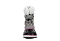 Sorel Girls Infant Pac Nylon Wp Snow Boot - Grey -Teenager Shoes Shop US 01 702410 02