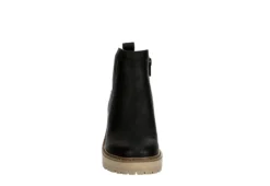 Dv By Dolce Vita Girls Fury Wedge Bootie - Black -Teenager Shoes Shop US 01 702427 02