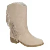 Dv By Dolce Vita Girls Lillyth Western Boot - Off White -Teenager Shoes Shop US 01 702430 00