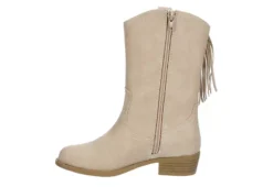 Dv By Dolce Vita Girls Lillyth Western Boot - Off White -Teenager Shoes Shop US 01 702430 03