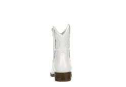 Madden Girl Girls Mpillar Western Boot - White -Teenager Shoes Shop US 01 702433 04
