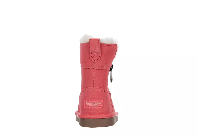 Koolaburra By Ugg Girls Infant Aribel Short Fur Boot - Pink 7 Koolaburra By Ugg Girls Infant Aribel Short Fur Boot - Pink - Image 5