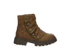 Blowfish Girls Can Do-k Boot - Brown -Teenager Shoes Shop US 01 702456 01