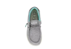 Heydude Boys Wally Youth Slip On Sneaker - Grey -Teenager Shoes Shop US 01 702473 05