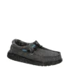 Heydude Boys Wally Youth Slip On Sneaker - Black -Teenager Shoes Shop US 01 702476 00