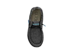 Heydude Boys Wally Youth Slip On Sneaker - Black 14 Heydude Boys Wally Youth Slip On Sneaker - Black -Teenager Shoes Shop US 01 702476 05