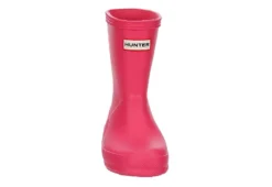 Hunter Boots Llc Girls Infant Original First Classic Rain Boot - Pink -Teenager Shoes Shop US 01 702492 02