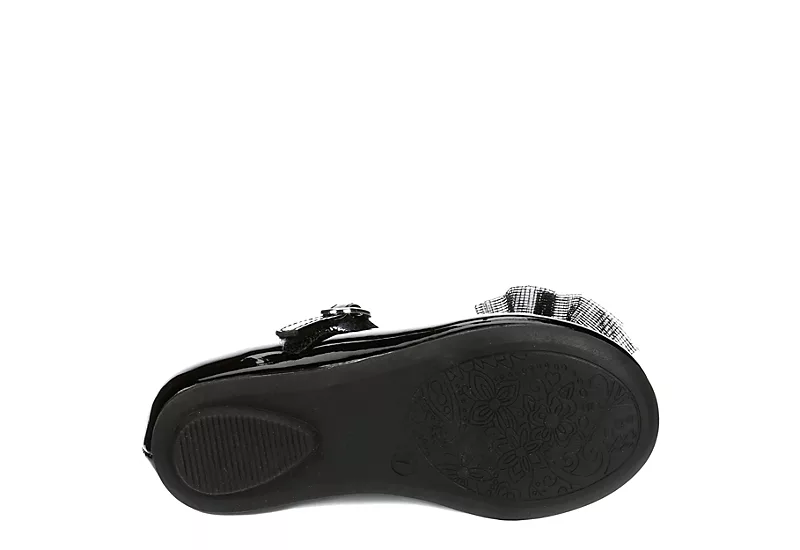 Cupcake Couture Girls Infant Bowtiful Flat - Black 9 Cupcake Couture Girls Infant Bowtiful Flat - Black - Image 7