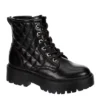 Madden Girl Girls Jrozzie Combat Boot - Black -Teenager Shoes Shop US 01 702524 00