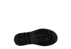 Madden Girl Girls Jrozzie Combat Boot - Black -Teenager Shoes Shop US 01 702524 06