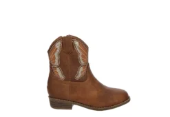 Madden Girl Girls Tpillar Western Boot - Tan -Teenager Shoes Shop US 01 702530 01