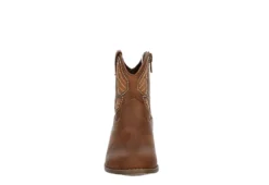 Madden Girl Girls Tpillar Western Boot - Tan -Teenager Shoes Shop US 01 702530 02