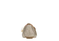 Cupcake Couture Girls Infant Bowtiful Flat - Gold -Teenager Shoes Shop US 01 702536 04