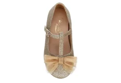 Cupcake Couture Girls Infant Bowtiful Flat - Gold -Teenager Shoes Shop US 01 702536 05