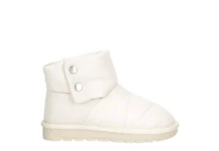 Cupcake Couture Girls Puffin Boot - Off White -Teenager Shoes Shop US 01 702561 01