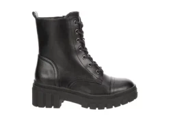 Cupcake Couture Girls Roxanne Combat Boot - Black -Teenager Shoes Shop US 01 702564 01