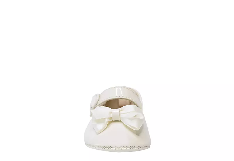 Baby Deer Girls Infant Mckenna Dress Flat - White 5 Baby Deer Girls Infant Mckenna Dress Flat - White - Image 3