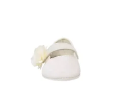 Baby Deer Girls Infant Linley Dress Flat - Ivory -Teenager Shoes Shop US 01 702591 02