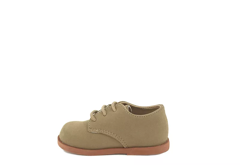 Baby Deer Boys Infant Zack Oxford - Khaki 6 Baby Deer Boys Infant Zack Oxford - Khaki - Image 4