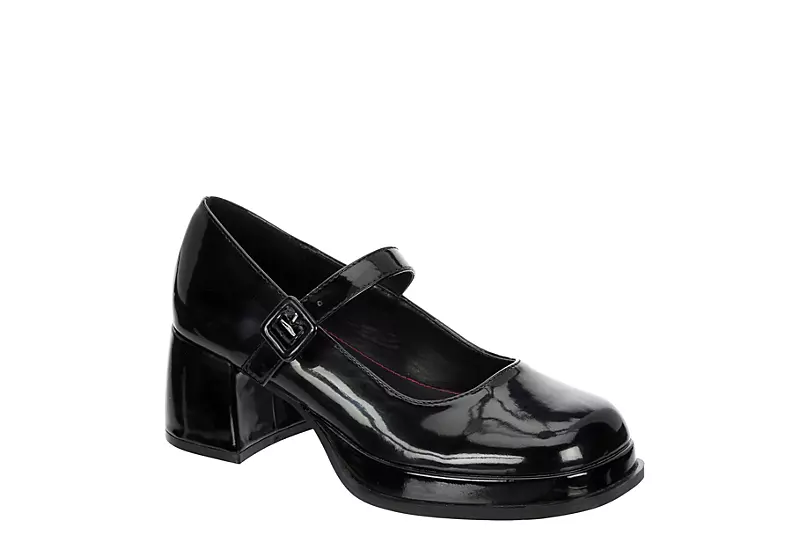 Steve Madden Girls Jkitty Mary Jane Dress Shoe - Black 3 Steve Madden Girls Jkitty Mary Jane Dress Shoe - Black