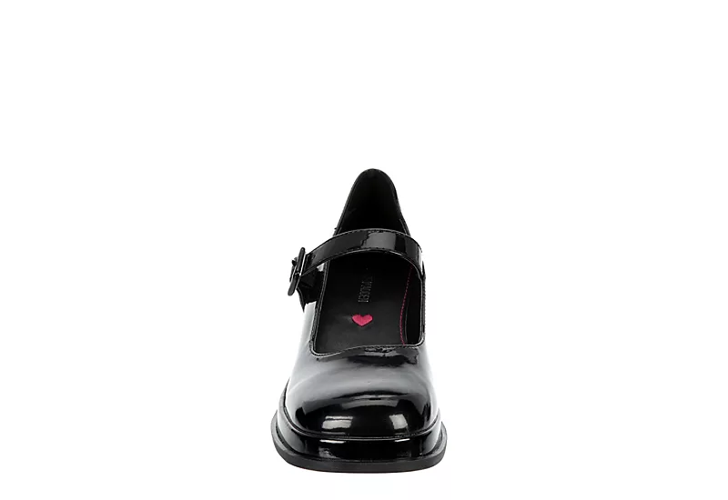 Steve Madden Girls Jkitty Mary Jane Dress Shoe - Black 5 Steve Madden Girls Jkitty Mary Jane Dress Shoe - Black - Image 3