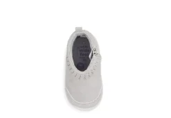 Stride Rite Girls Infant Crib Bianca Boot - Grey -Teenager Shoes Shop US 01 702617 05