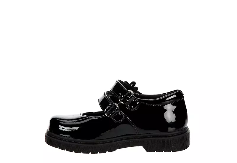 Rachel Shoes Girls Infant Lil Rue Dress Shoe - Black 6 Rachel Shoes Girls Infant Lil Rue Dress Shoe - Black - Image 4