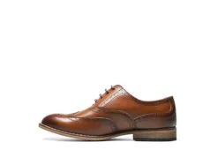 Stacy Adams Boys Dunbar Oxford - Cognac 12 Stacy Adams Boys Dunbar Oxford - Cognac -Teenager Shoes Shop US 01 702635 03
