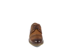 Stacy Adams Boys Infant Dickinson Oxford - Cognac -Teenager Shoes Shop US 01 702638 02