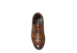 Stacy Adams Boys Infant Dickinson Oxford - Cognac -Teenager Shoes Shop US 01 702638 05