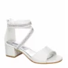 Rachel Shoes Girls Felicia Dress Heel - White -Teenager Shoes Shop US 01 702661 00