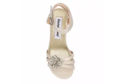 Rachel Shoes Girls Elodie Dress Heel - Beige -Teenager Shoes Shop US 01 702664 05