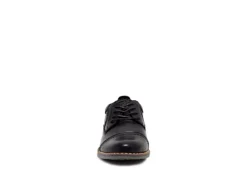 Steve Madden Boys Boliverr Dress Shoe - Black -Teenager Shoes Shop US 01 702667 02